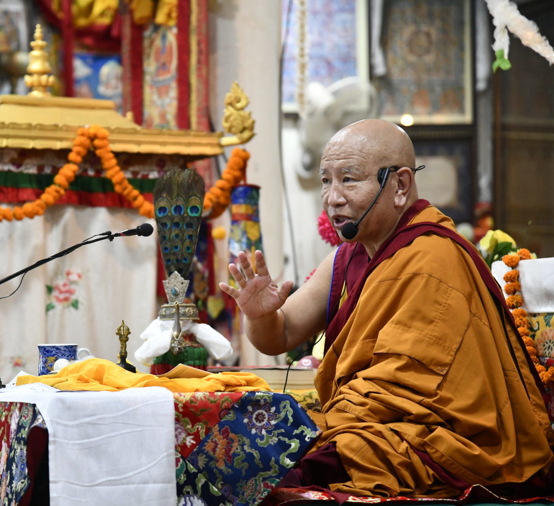 Read more about the article His Eminence Jhado Rinpoche bestows the blessings of Medicine Buddha empowerment