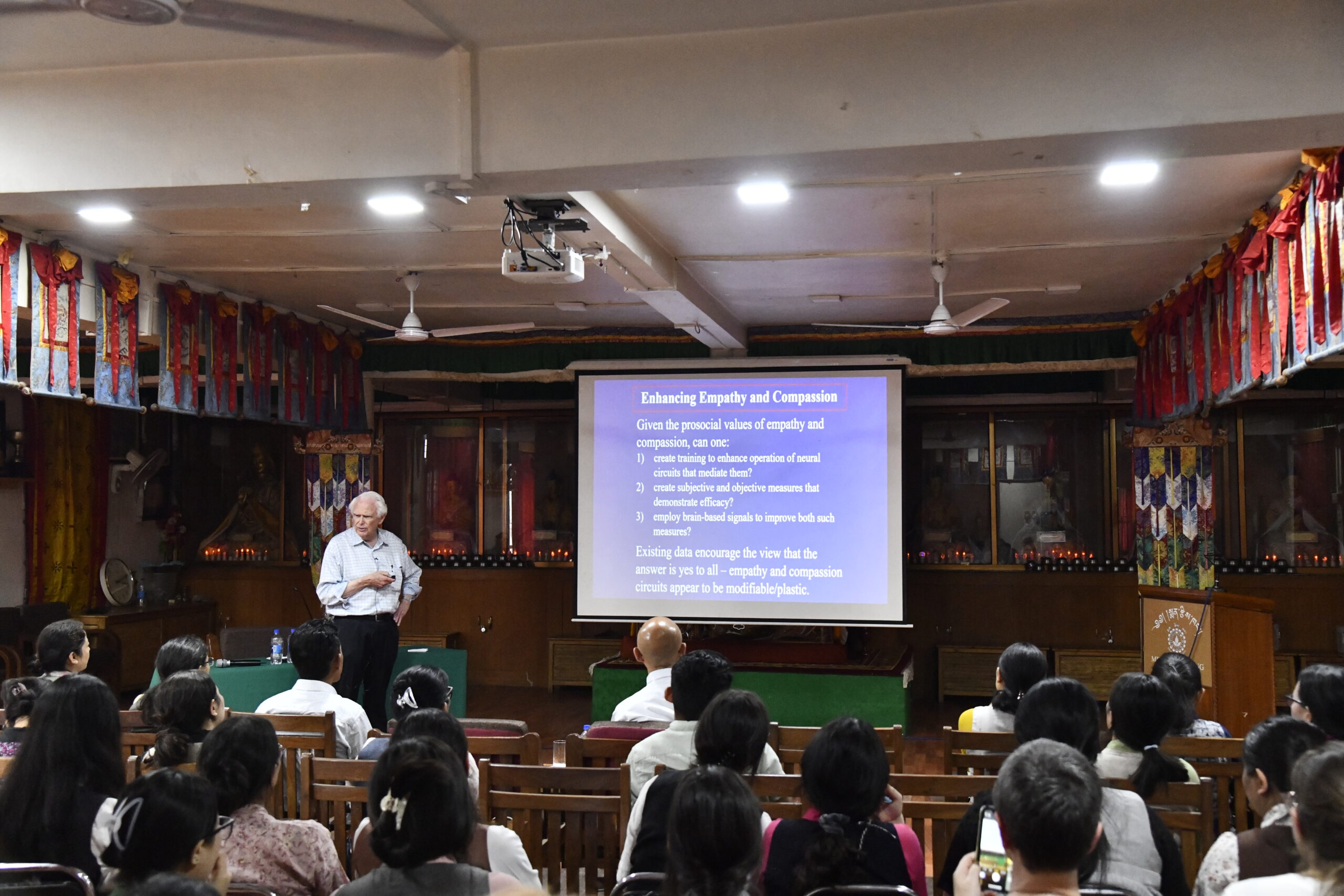 Read more about the article Resource Talk on Empathy and Compassion: Sustaining the Ability to Care at Men-Tsee-Khang Sowa-Rigpa Medical College