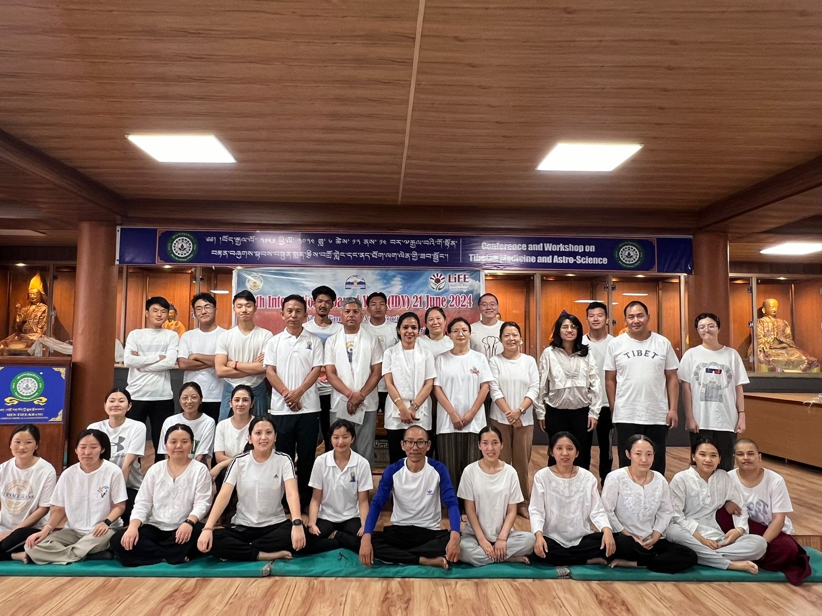 Read more about the article Men-Tsee-Khang Sowa-Rigpa Medical College Celebrates 10th International Day of Yoga on 21st June, 2024