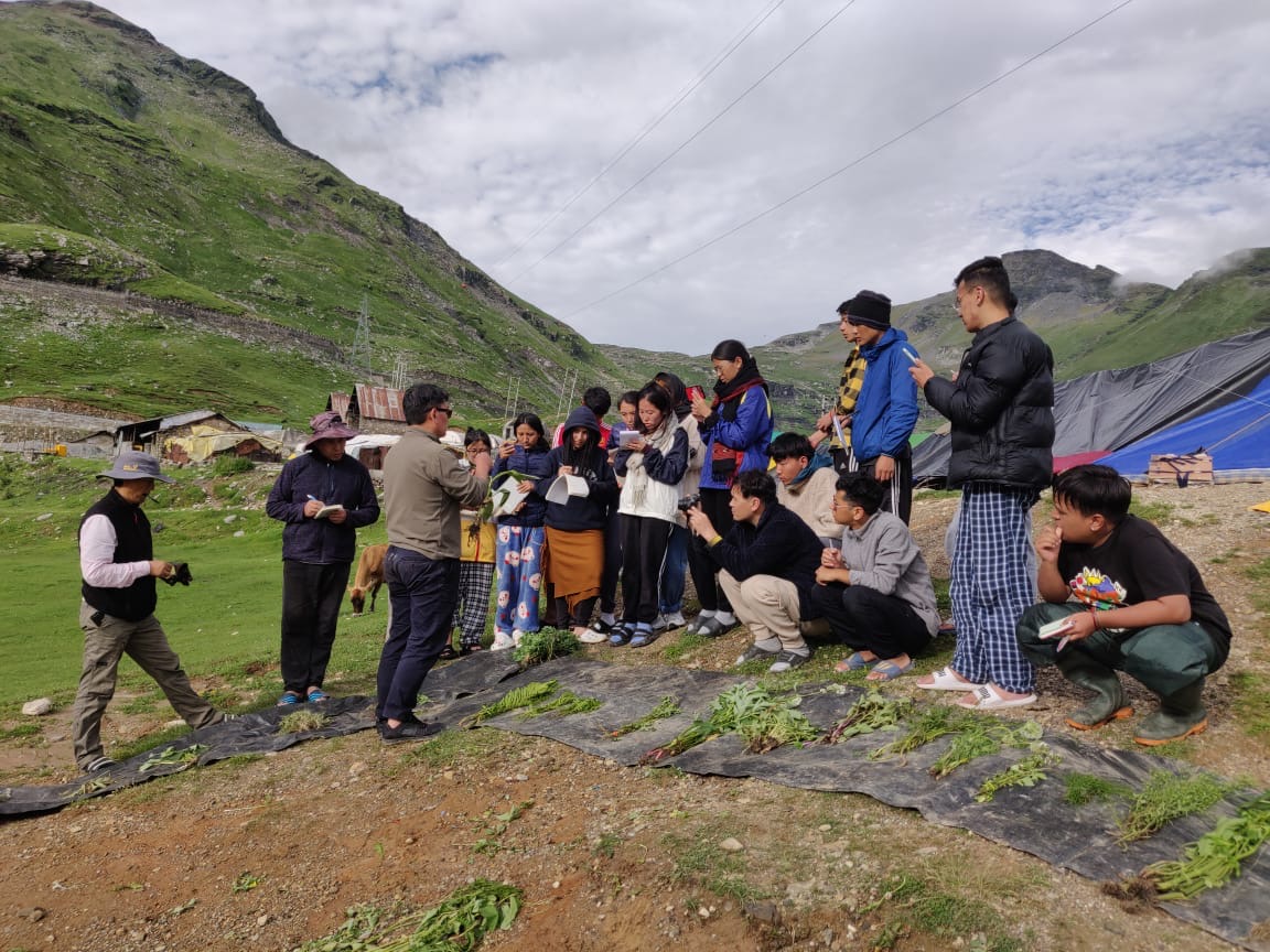 Read more about the article Educational Trip to Manali and Rohtang-Pass for Introduction and Identification of Medicinal Plants to the 1st Professional BSRMS Students of Academic Session 2023-2024